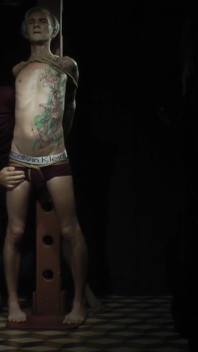 Nicky Tied to Pillar and Electro Paddl Tis1