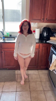Ellie's White Granny Panties