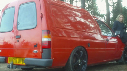 Movies by Louise: Gloryhole van photoshoot