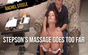 Rachel Steele: Stiefsohns massage geht zu weit