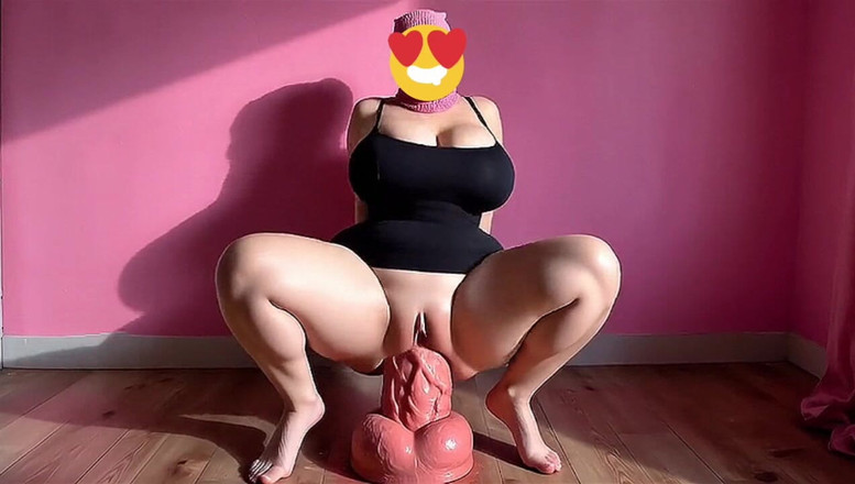 Xprohibidox1: Monster Dildo Destroying Big-assed Woman's Anus