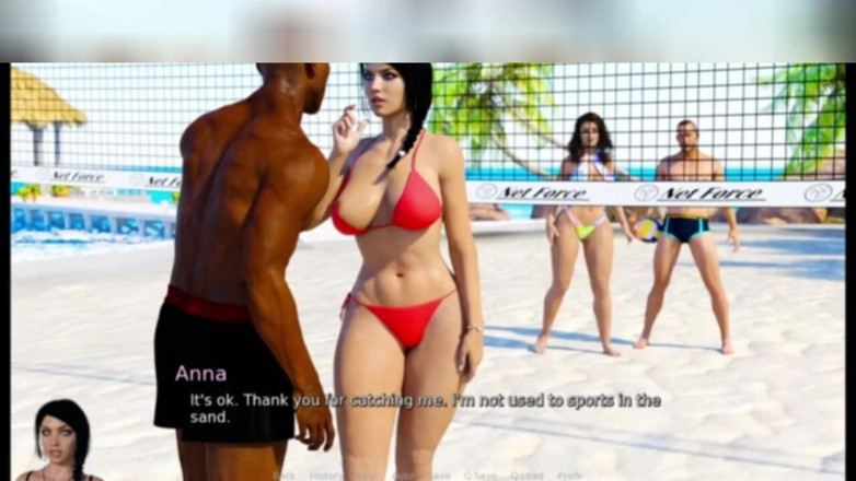 3DXXXTEEN2 Cartoon: Anna je ponížena v baru. 3D porno, kreslený sex