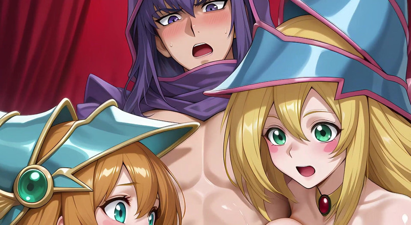 Prznai: Darl magier, mädchen des magiers, Magier, Dunkler magier (ffm) Yugioh