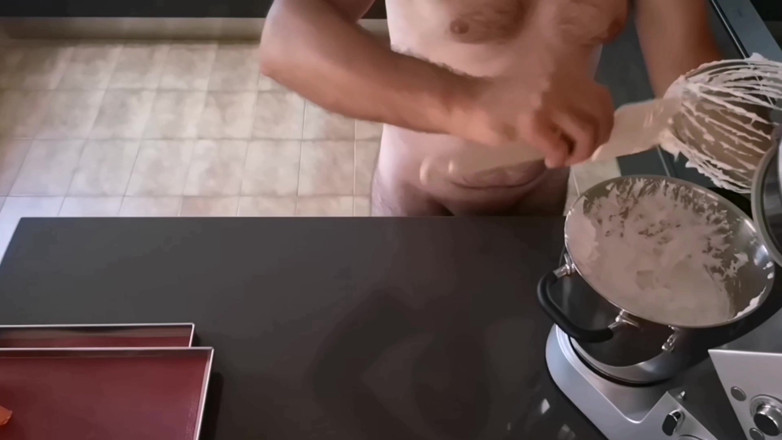 Cicci77: Cicci77'nin sperm meringues'lerinin sperm koleksiyonu ve hazırlanması - tam video