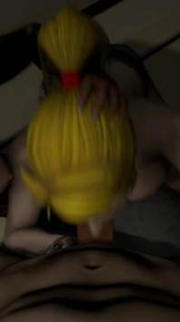 Threesome Deepthroat Blowjob