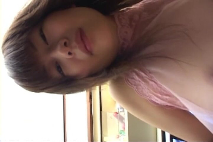Tokyo Thrills: Insatiable Young Wife Drenches Cucumber Deep in Kitchen Sink