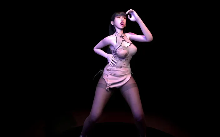 PixelAftDark: Stellar Blade Eve Hip Hop Dance in Dress - Full