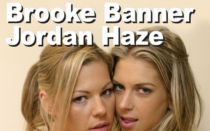 Edge Interactive Publishing: Brooke Banner y Jordan Haze Lesbo lamen los dedos follando...