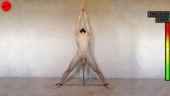 Tommy_1995: Ragazzo etero trattenuto al limite della sonda anale bar anale...