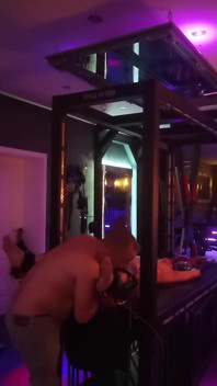 ¡La primera montada de Sybian en mi vida!