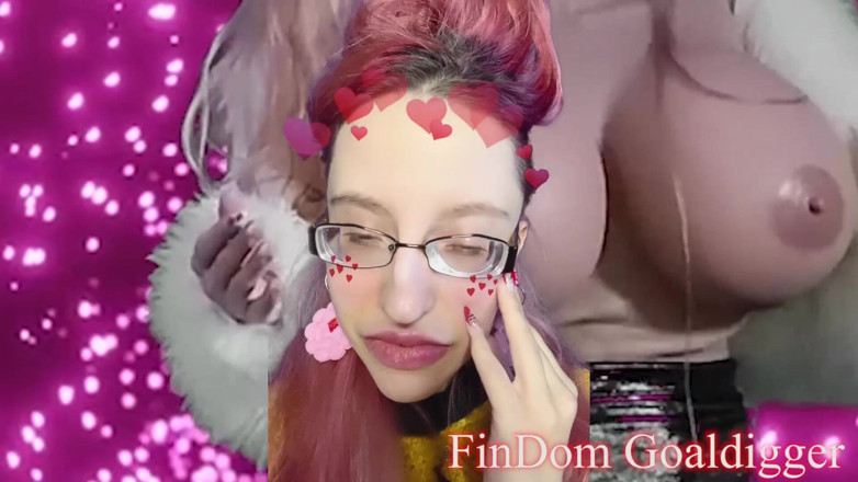 FinDom Goaldigger: Transformasi awek jalang comel