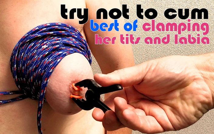 Bouncy Tits Action: Xmas Special: Best of Clamps Suffering - Try Not to Cum