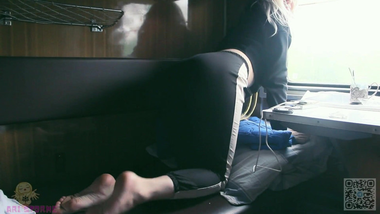 AurelliaCreampie: De treinromance. Mijn poesje loopt gevaar