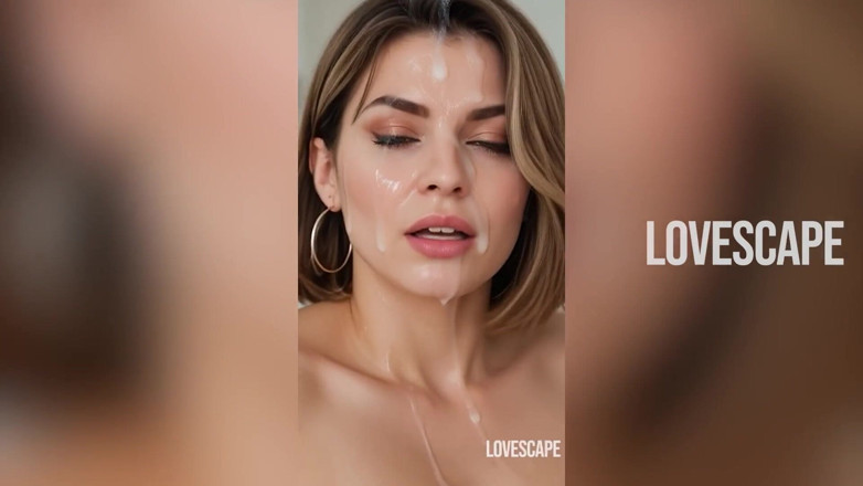 Lovescape: Dingen worden wild - rondborstige babe wordt geneukt door het hele...