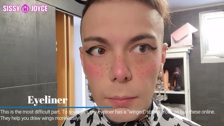 Sissy Joyce: Make-up tutorial for sissies