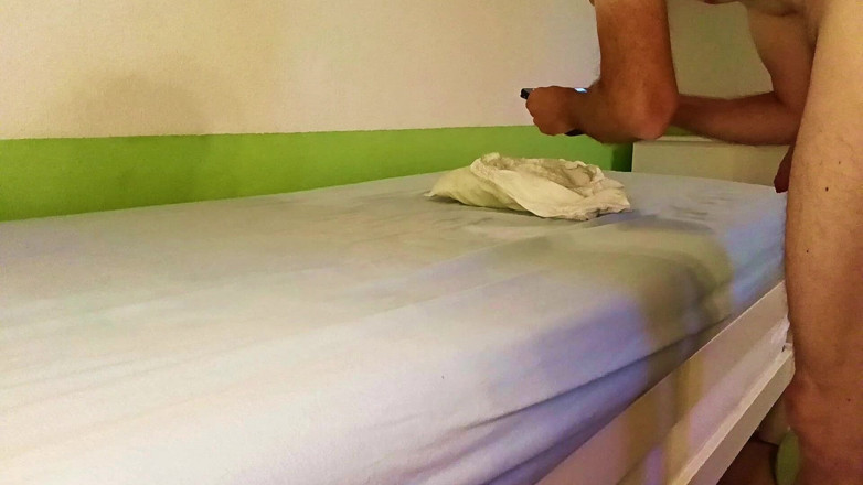 Mark Hannes: Meia-irmã em Law Panty Hump masturbação