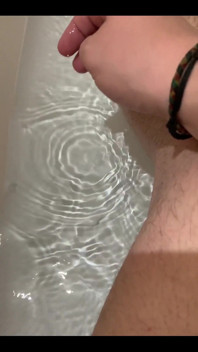 My Bath Was Full of Cum After I Jerked off There