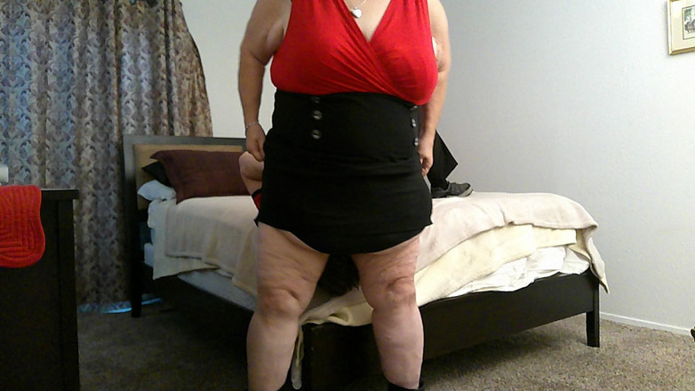 BBW nurse Vicki adventures with friends: Sentando na cara, blooper