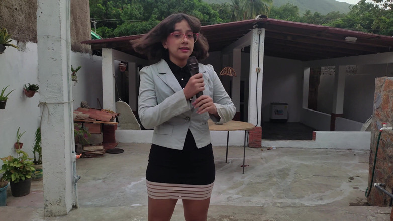 SugarPose: Enf Latina Teen Reporter Stripped