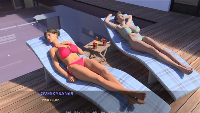 LoveSkySan69Real: La visita [v0.11] Parte 11 juego de juego por Loveskysan69
