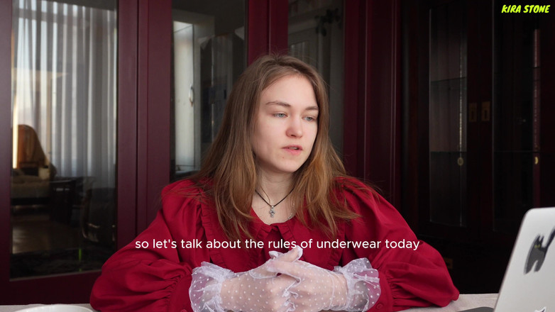 Kira Stone: Powinnaś była się dowiedzieć dawno temu! Zasada bielizny. Podstawowe informacje...