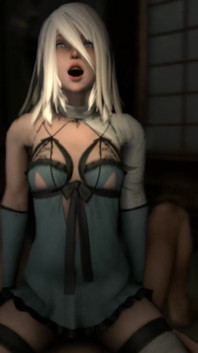A2 Rides Cowgirl Nier Automata Parody
