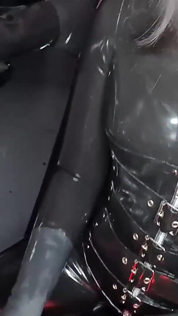 Sounding and Fisting Our Rubber Gimp (Lady Valeska FemDom)