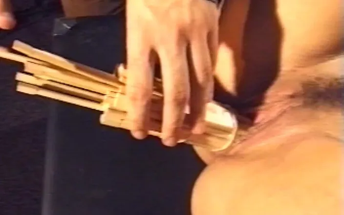 Planete Francaise: Nasty French Whores Getting Stuffed with Candles by Horny Master