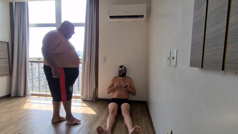 Punchbagplz: Masked jobber vs. brawling bubba: ujian terakhir (kehilangan jobber)