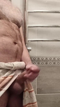Dick in the Shower 2
