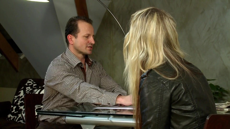 Get Your Fix: Blonde fucks her boss for a raise