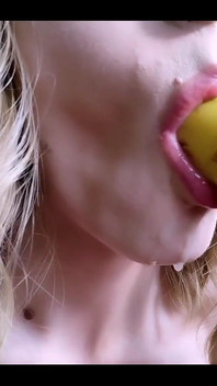  Instead of a cock or a dildo,