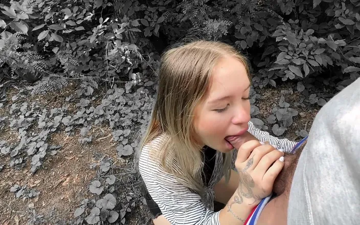 xKeryB: Young Sucked Client's Cock and He Covered Her Whole Face...