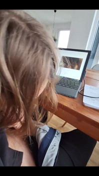 Editing Our Own Videos Does Make Her Very Horny and Cockhungry