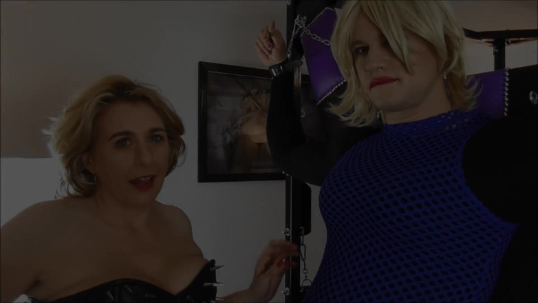 Camilla Creampie: Stăpâna Camilla îi oferă lui Sammie CBT