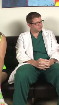 Jenni Bliss & Alyssa Hart - Double Doctor Handjob