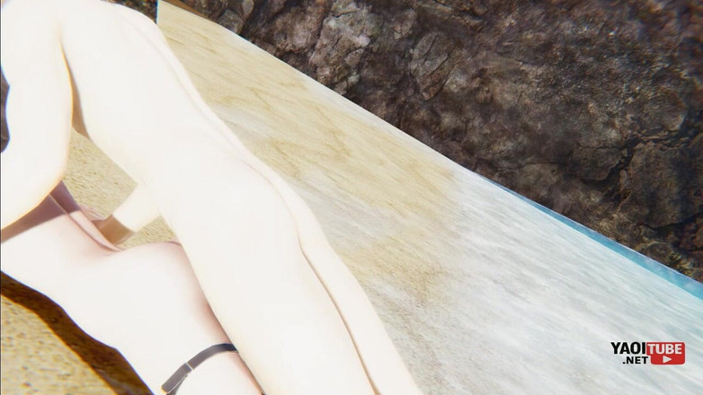 Yaoitube: Femboy Yaoi - Shin The Catboy Dikongkek Dalam Beach.mp4