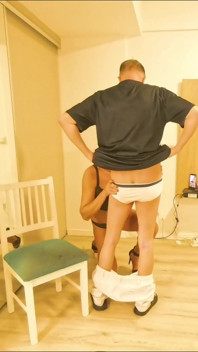 Gigi și Dave, o aniversare porno de an - Povestea dragostei transsexuală și Cis Man - Cameră POV 4