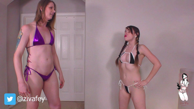 Ziva Fey: Ziva fey被cassie cummings在健身房湮灭