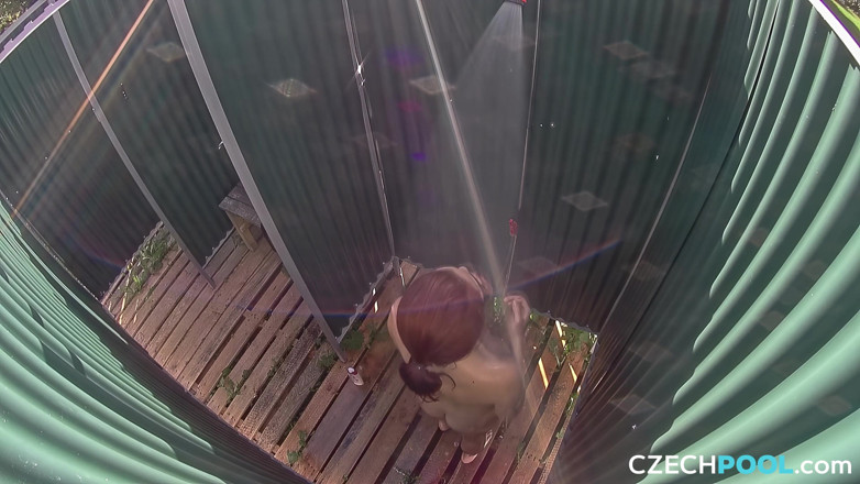 Czech Pool: Czech Pool 7: Firm Fitness Beauty Goes Bare Poolside
