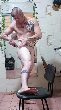 Waxing Anus and Penis