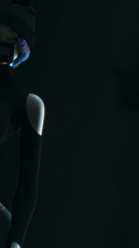 Riley the Ghost Gal Fucked by Futanari Big Dick Silver Lady - 3D Animation