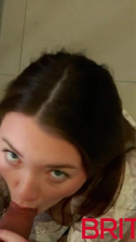 British 18-year-old Olivia welcomes you home from work