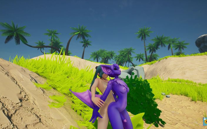 NSFW Gaming: 후타 몬스터 걸스에게 침을 뱉기 (사파이어 사파리 V.24 애니메이션)