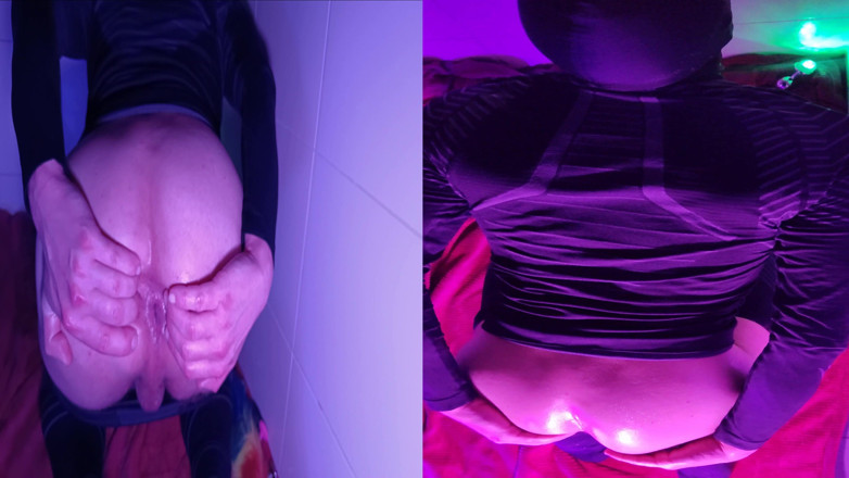 Donny Mellow: Bărbierindu-mi curul și folosind 11 diferite buttplugs, inclusiv cele goale cu vedere...