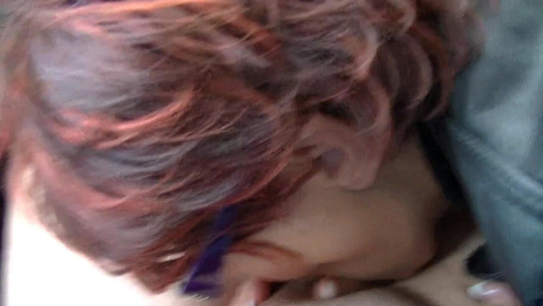 Popp Sylvie: Blowjob in his car