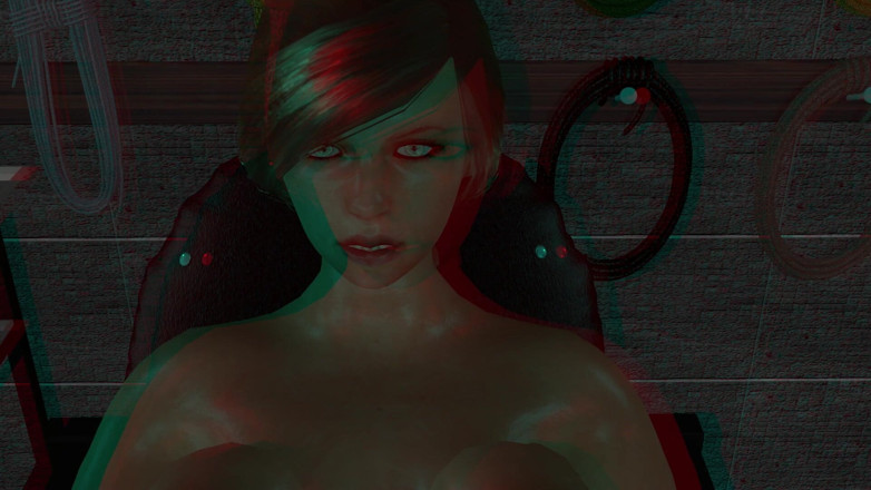 Multimediak: Ruang hukuman lesbian 3d Anaglyph bagian 1 (gunakan kacamata 3D untuk kesenangan terbaik)