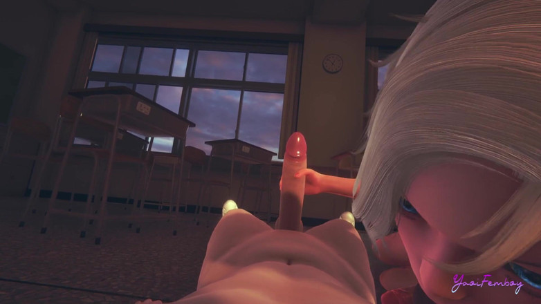 Yaoitube: Femboy Yaoi - Osuke si užívá své třídy