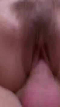Sweet teen gets her hairy pussy licked and fucked outdoors