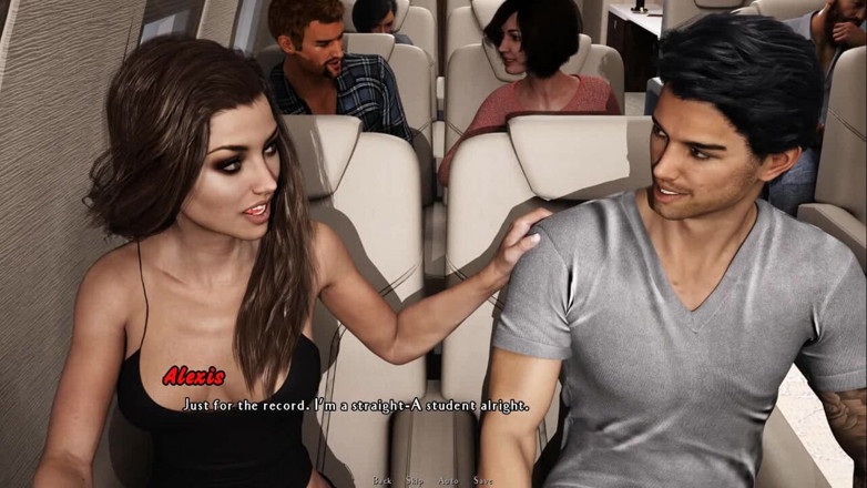 Dirty GamesXxX: Ich und ein sexy mädchen in einem flugzeug-ep1